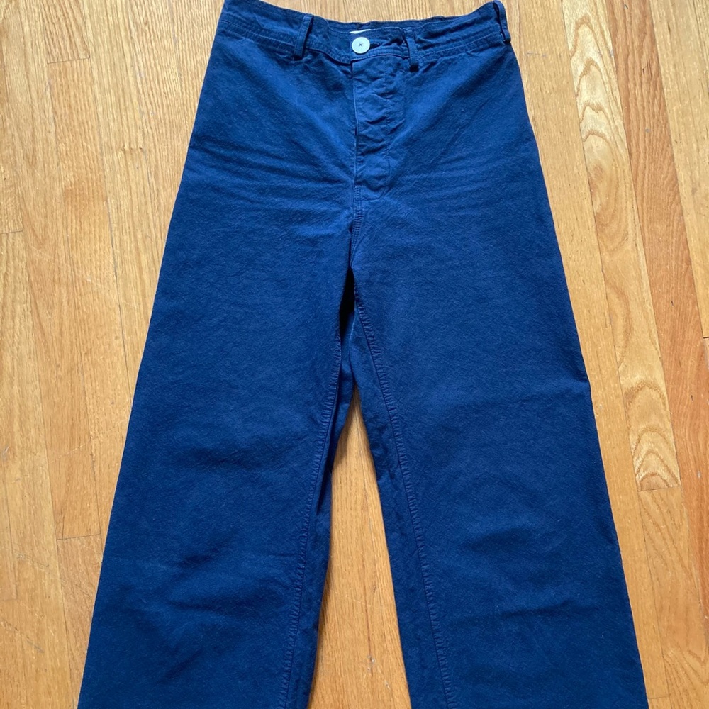 Jesse Kamm pants in midnight (true navy) size 10 - Picture 1 of 4